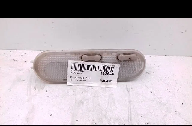 Plafonnier Renault CLIO III (BR0-1, CR0-1) 1.5 dci (c-br0g, c-br1g) (2005-2012) 5 portes occasion