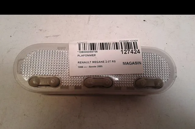 Plafonnier Renault MEGANE II (BM0-1_, CM0-1_) 2.0 renault sport (2004-2009) occasion
