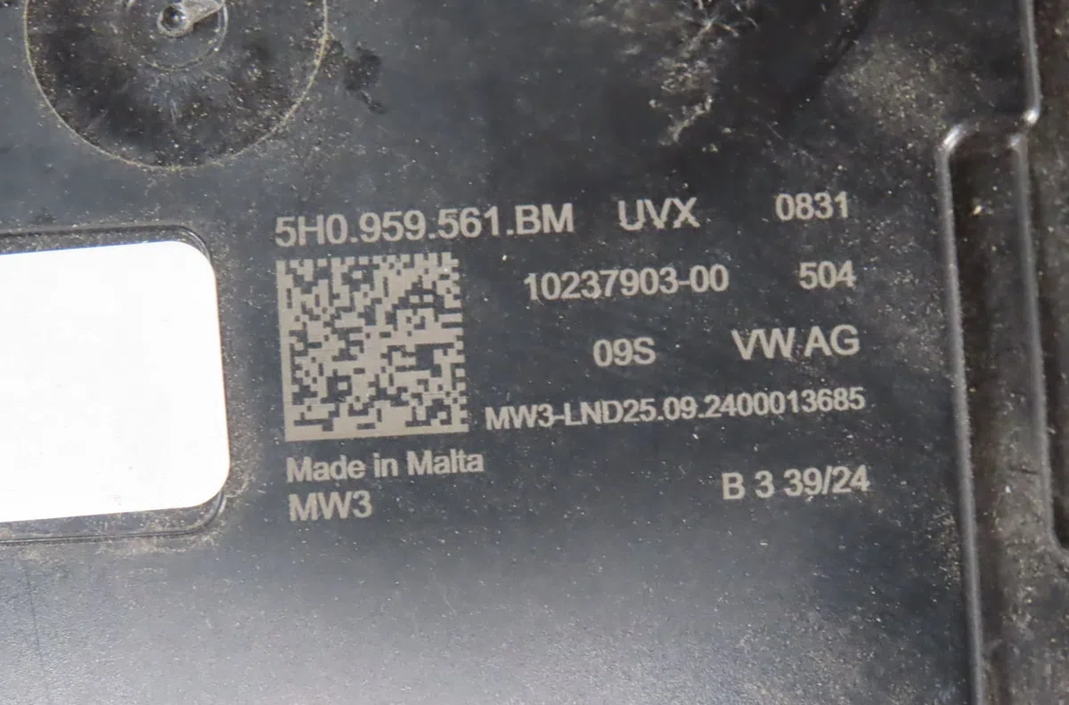Plafonnier Volkswagen GOLF VIII (CD1) 1.5 etsi (2019) occasion