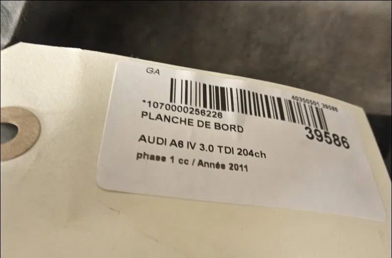 Planche de bord Audi A6 C7 Avant (4G5, 4GD) 3.0 tdi (2011-2018) occasion