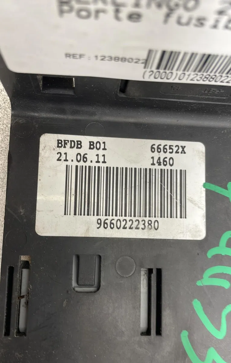 Platine fusible av Citroen BERLINGO Camionnette-Monospace (B9) 1.6 hdi 75 (2008) 3 portes occasion