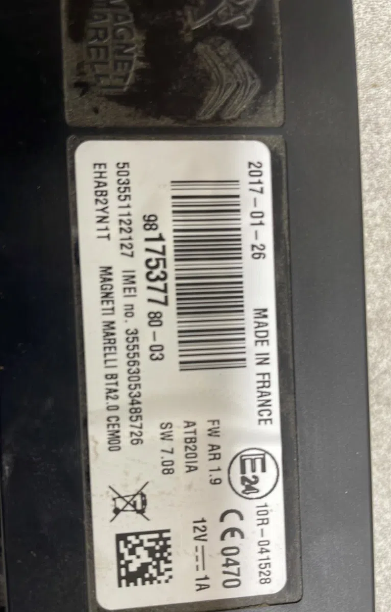 Platine fusible av Citroen C4 CACTUS 1.6 bluehdi 100 (2014) occasion