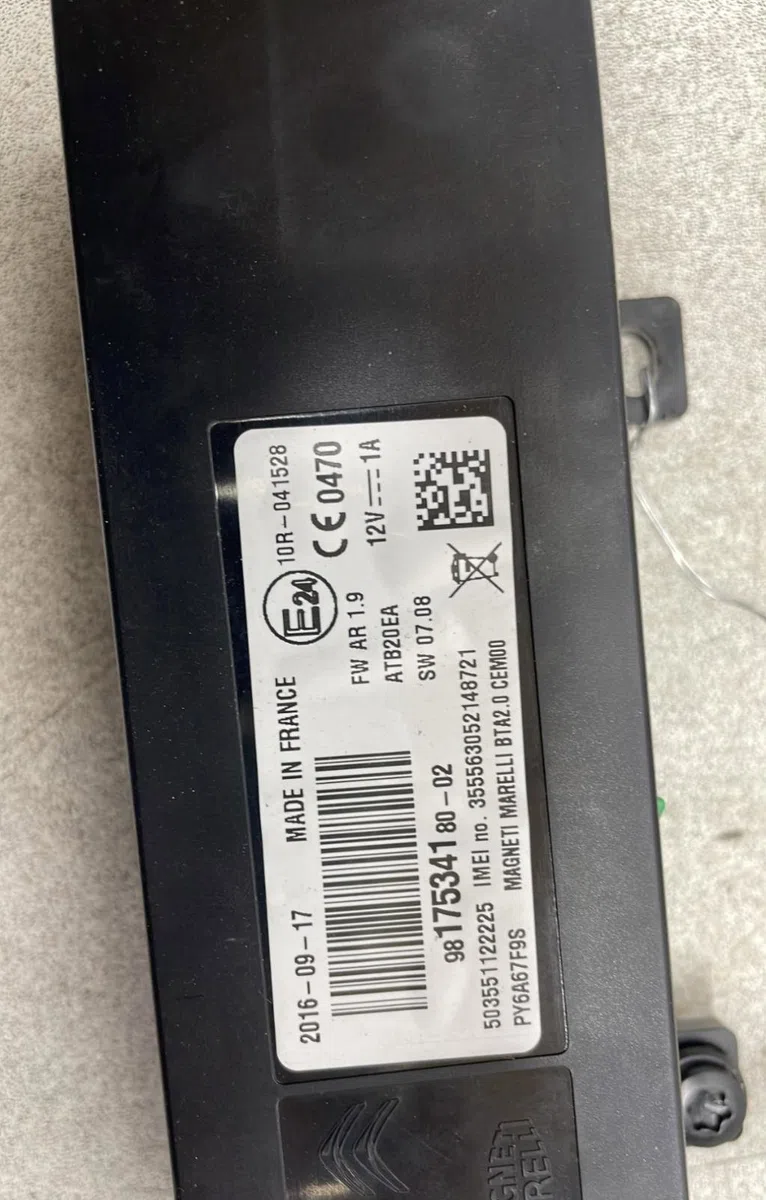 Platine fusible av Citroen C4 PICASSO II 1.6 bluehdi 120 (2014) occasion