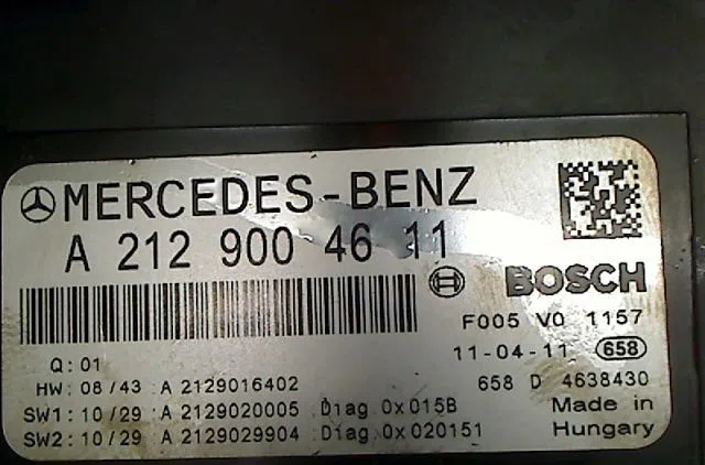 Platine fusible av Mercedes-benz CLASSE C (W204) C 180 cdi (204.000) (2010-2014) occasion