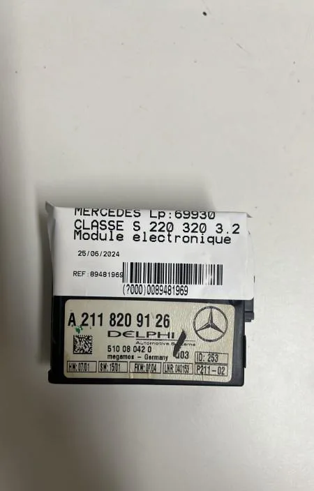 Platine fusible av Mercedes-benz CLASSE S (W220) S 320 cdi (220.025, 220.125) (2002-2005) occasion