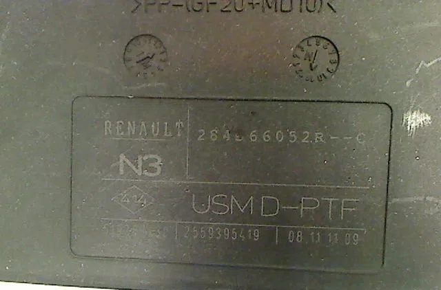 Platine fusible av Renault LAGUNA III (BT0-1) 2.0 dci (bt01, bt08, bt09, bt0e, bt0k, bt12, bt1c, bt1d,... (2007-2015) 5 