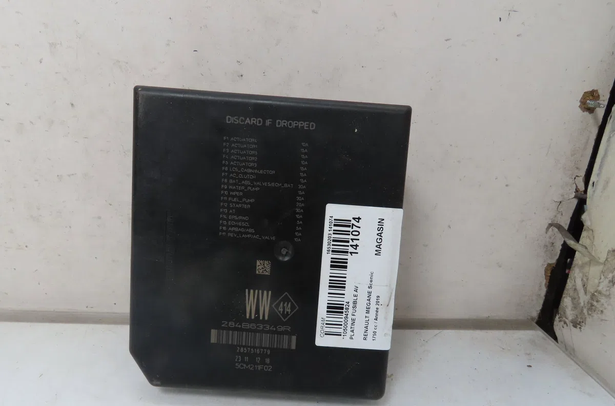 Platine fusible av Renault SCÉNIC IV (J9_) 1.7 blue dci 120 (j9a7, j9a8) (2018) occasion