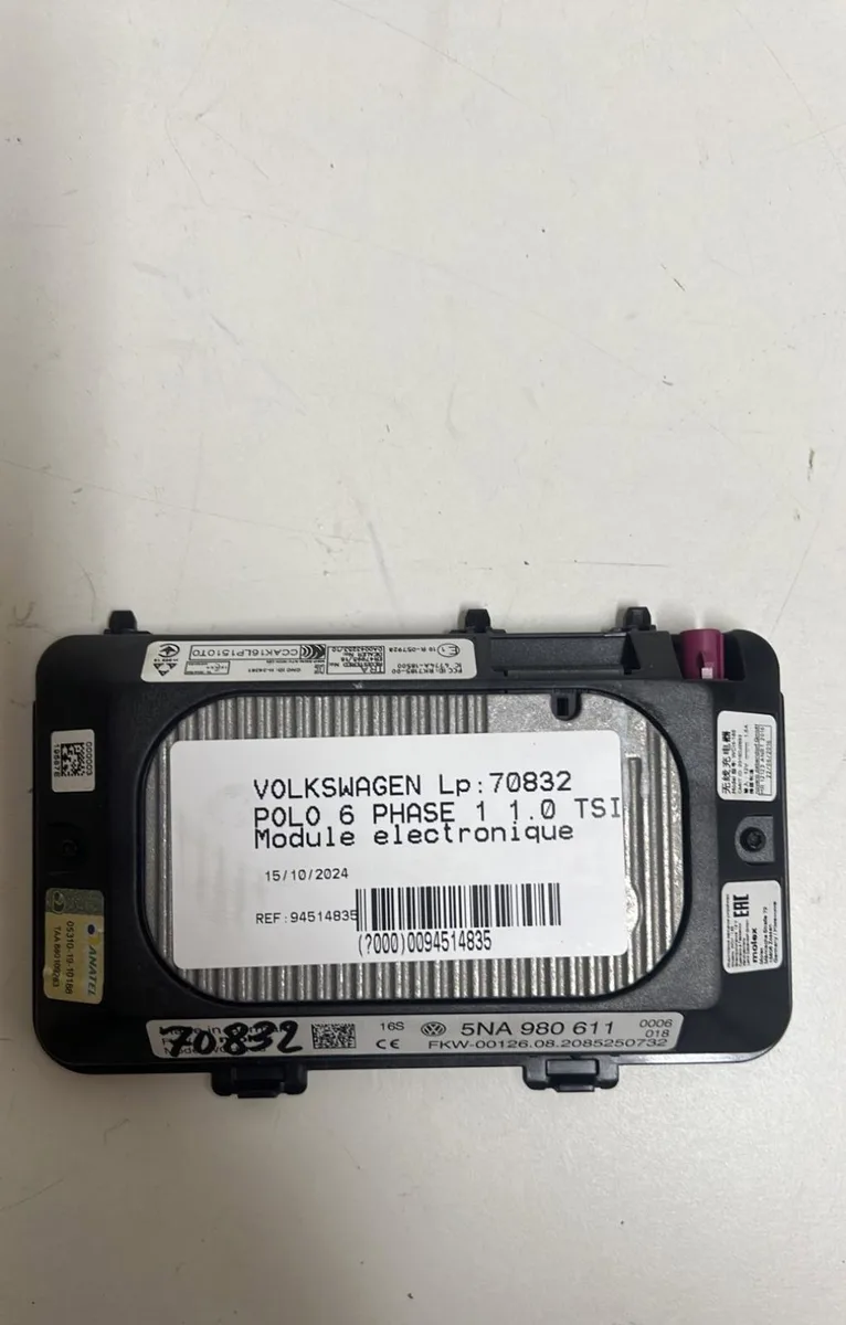 Platine fusible av Volkswagen POLO VI (AW1, BZ1, AE1) 1.0 tsi (2017) occasion
