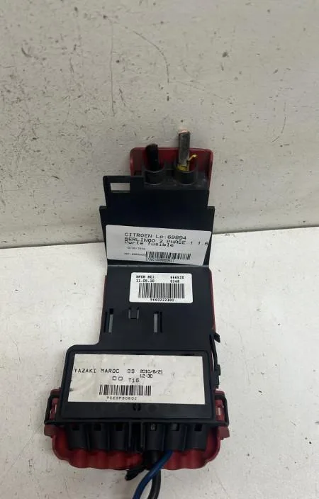 Platine fusible habitacle Citroen BERLINGO MULTISPACE (B9) 1.6 hdi 90 (2010) 5 portes occasion