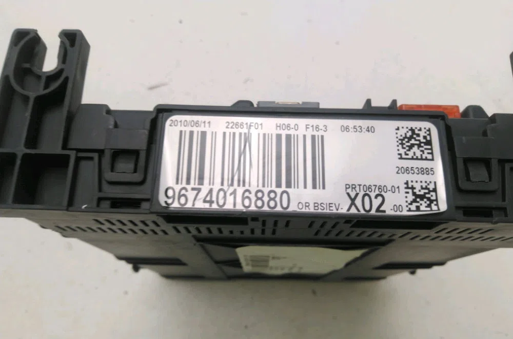 Platine fusible habitacle Citroen C3 PICASSO (SH_) 1.6 hdi (2009) 5 portes occasion