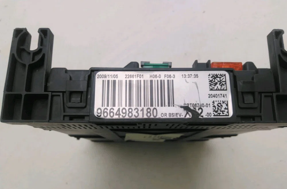Platine fusible habitacle Citroen C3 PICASSO (SH_) 1.6 hdi (2009) occasion