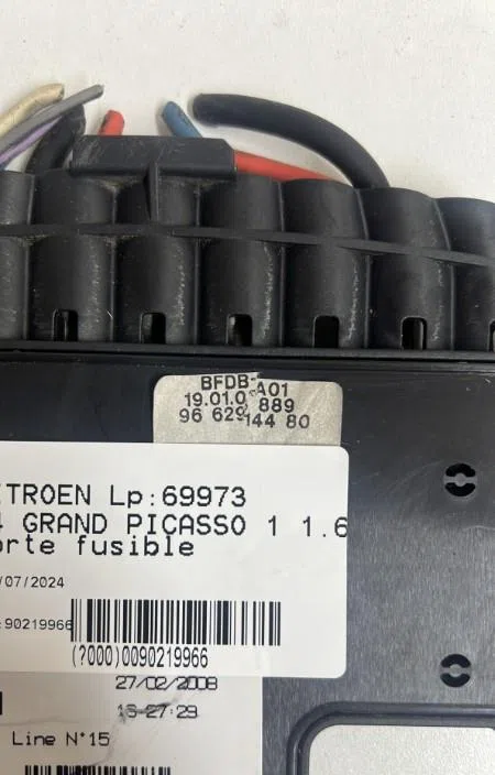 Platine fusible habitacle Citroen C4 GRAND PICASSO I (UA_) 1.6 hdi (2006-2011) 5 portes occasion