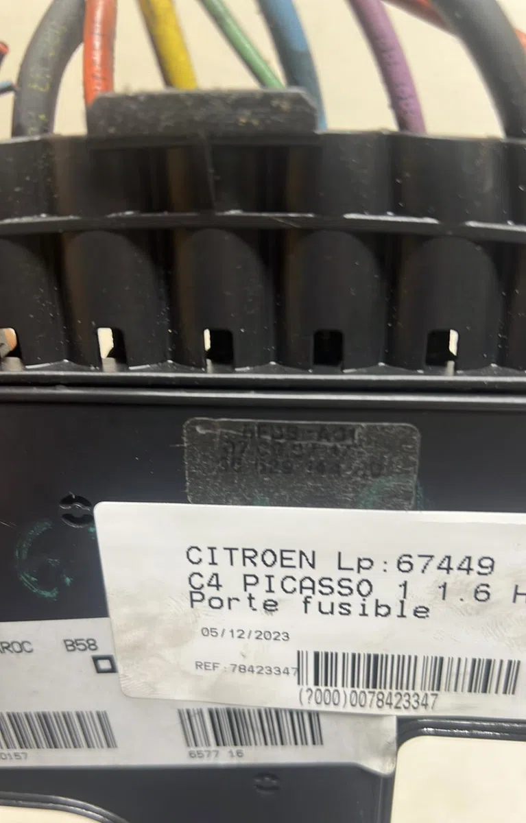 Platine fusible habitacle Citroen C4 PICASSO I Monospace (UD_) 1.6 hdi (2007-2013) 5 portes occasion