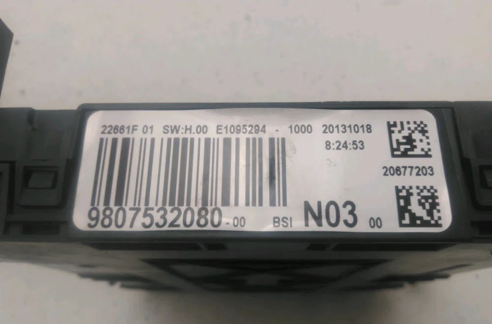 Platine fusible habitacle Peugeot 2008 I (CU_) 1.6 hdi (2013) occasion