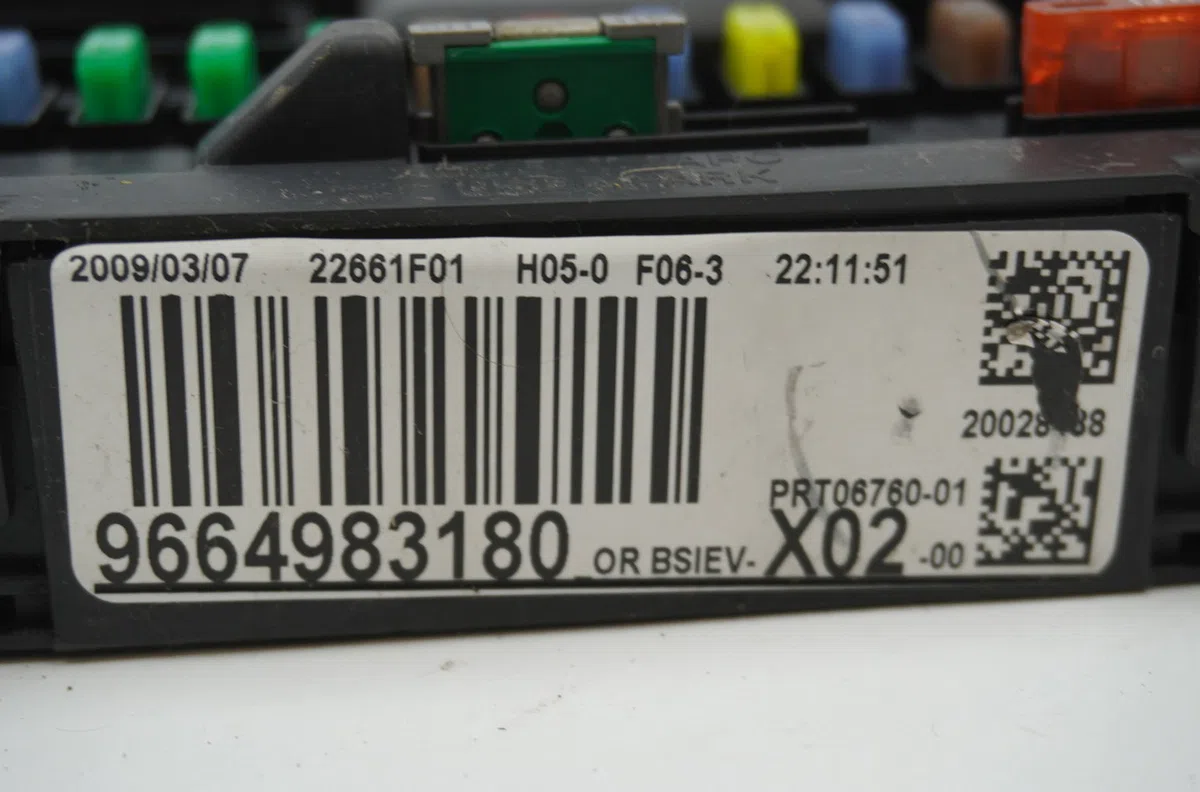 Platine fusible habitacle Peugeot 207-207 (WA_, WC_) 1.6 hdi (2006-2013) 5 portes occasion