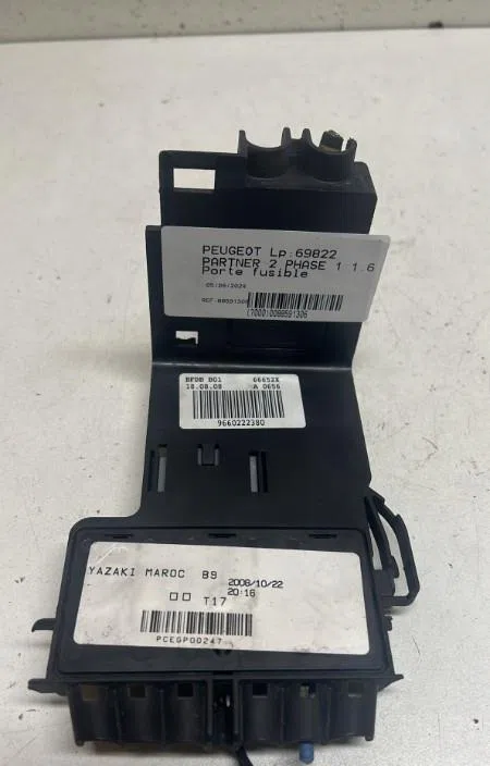 Platine fusible habitacle Peugeot PARTNER Camionnette-Monospace 1.6 hdi (2008) occasion