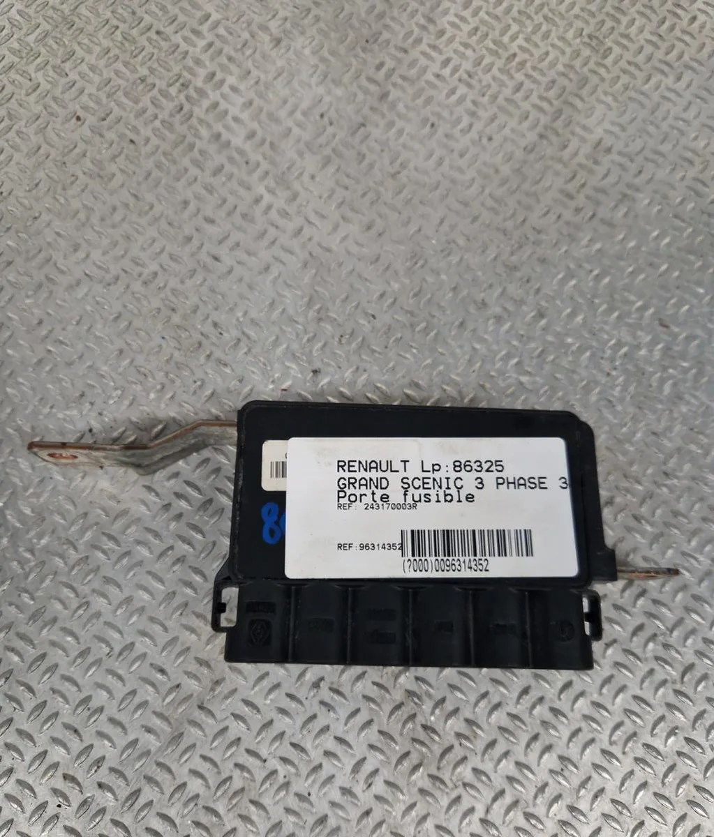 Platine fusible habitacle RENAULT GRAND SCENIC 3 PHASE 3 occasion