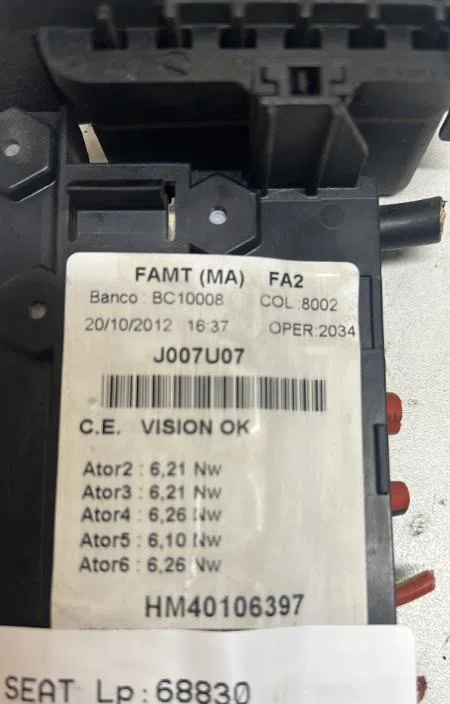 Platine fusible habitacle Seat IBIZA IV ST (6J8, 6P8) 1.6 tdi (2010-2015) occasion