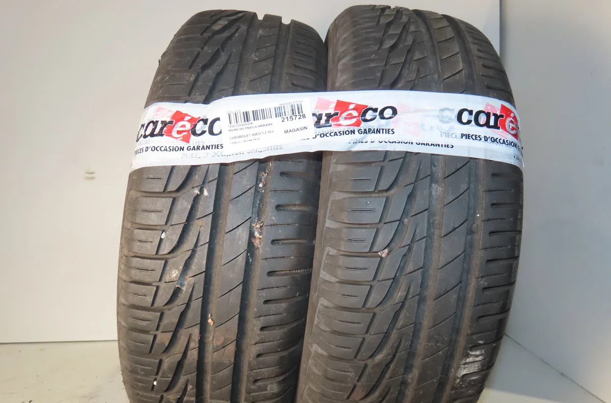 Pneumatiques Chevrolet AVEO - KALOS 3-5 portes (T250, T255) 1.2 (2008) 5 portes occasion