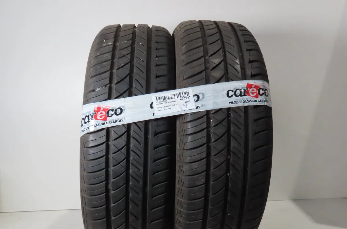 Pneumatiques Toyota COROLLA (_E12_) 2.0 d-4d (cde120r_, cde120l_) (2002-2006) occasion