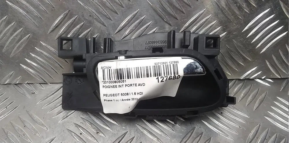 Poignee int porte avd Peugeot 5008 (0U_, 0E_) 1.6 hdi (2010-2017) 5 portes occasion