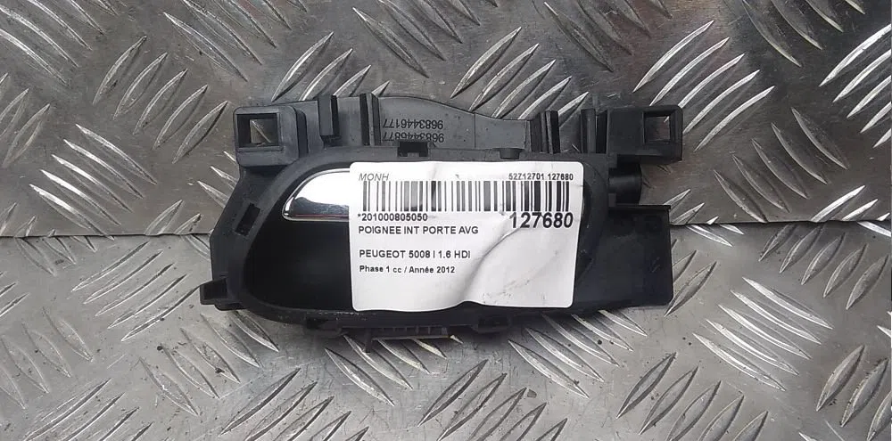 Poignee int porte avg Peugeot 5008 (0U_, 0E_) 1.6 hdi (2010-2017) 5 portes occasion