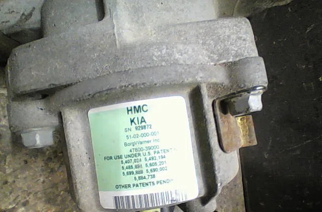 Pont arriere Hyundai TUCSON (JM) 2.0 crdi traction intégrale (2004-2010) 5 portes occasion