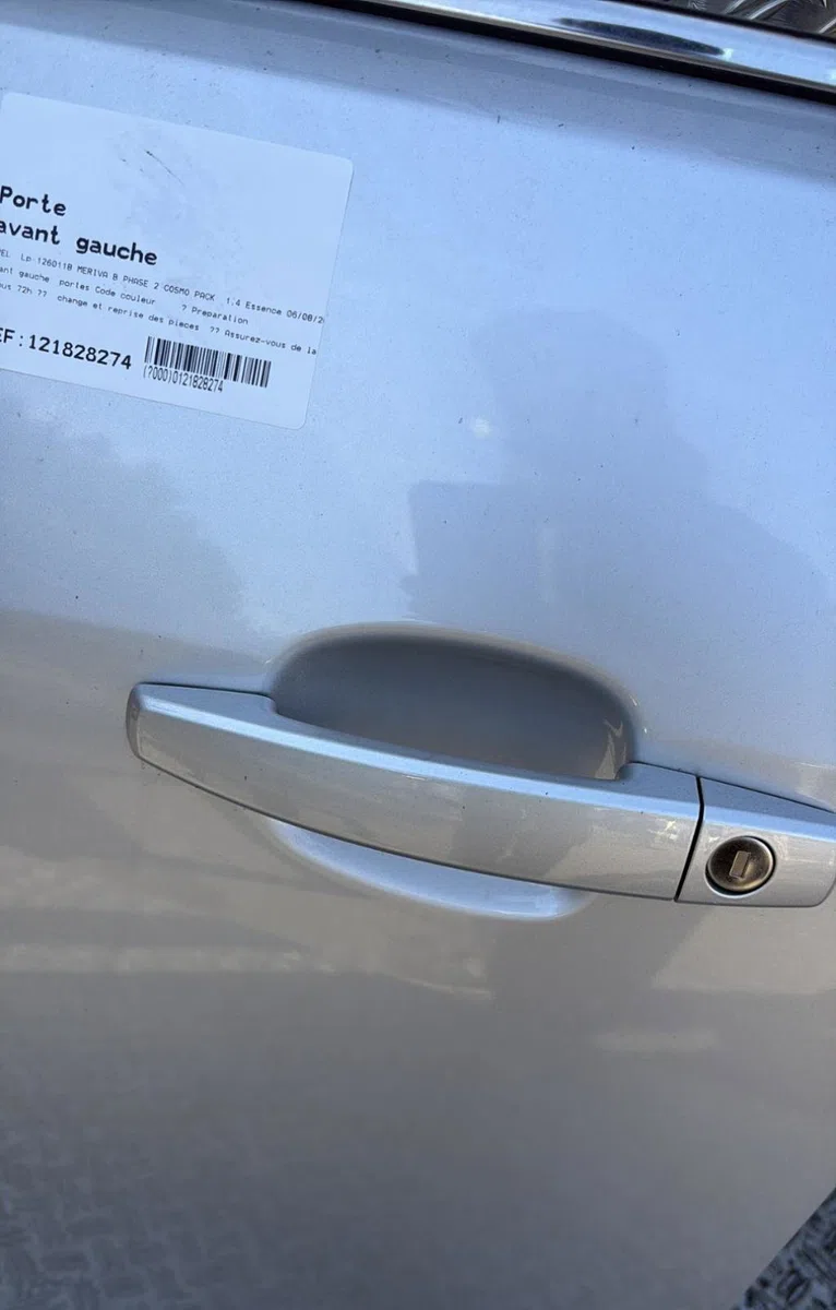 Porte avant gauche Opel MERIVA B Monospace (S10) 1.4 (75) (2010-2017) occasion