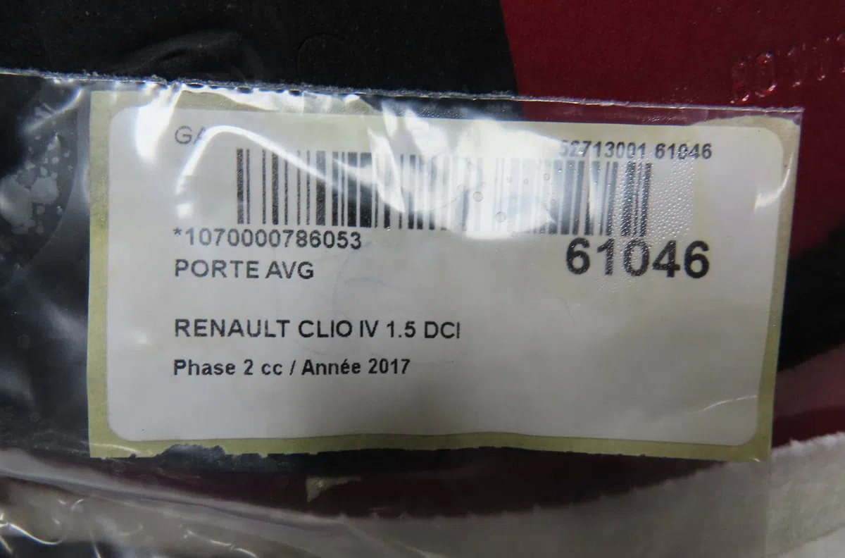 Porte avant gauche Renault CLIO IV (BH_) 1.5 dci 90 (2012) 5 portes occasion