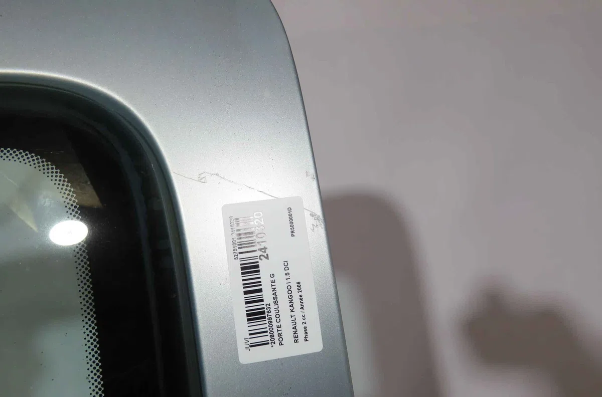 Porte coulissante g RENAULT KANGOO I occasion