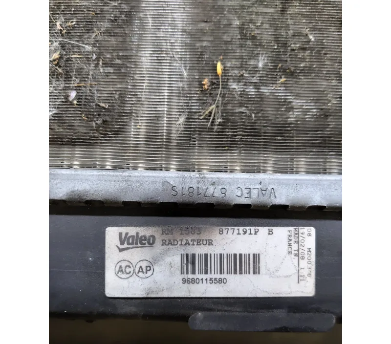 RADIATEUR EAU PEUGEOT 207 9680115580