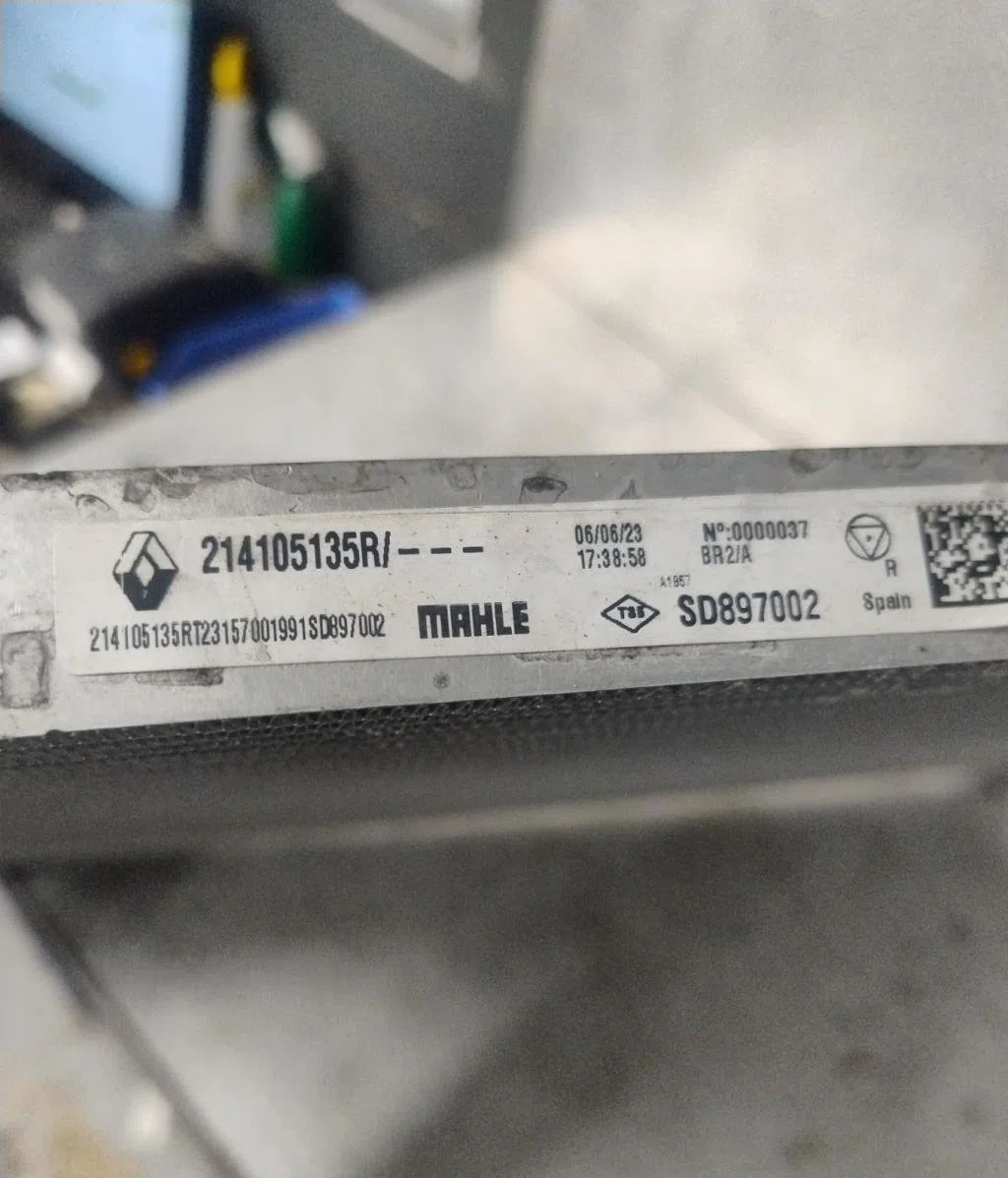 Radiateur Renault MASTER III Camion plate-forme-Châssis (EV, HV, UV) 2.3 dci 145 fwd (ev0e, ev0f, hv0e, hv0f, uv0e, uv0f