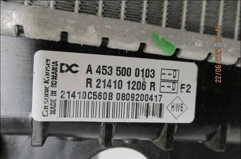 Radiateur RENAULT TWINGO III occasion