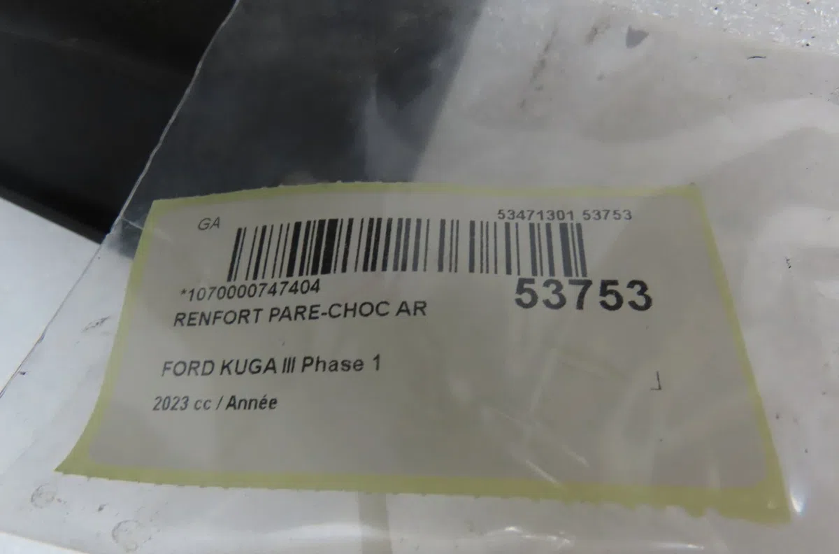 Renfort pare-choc arrière Ford KUGA III (DFK) 2.5 hybrid flex (2023) occasion