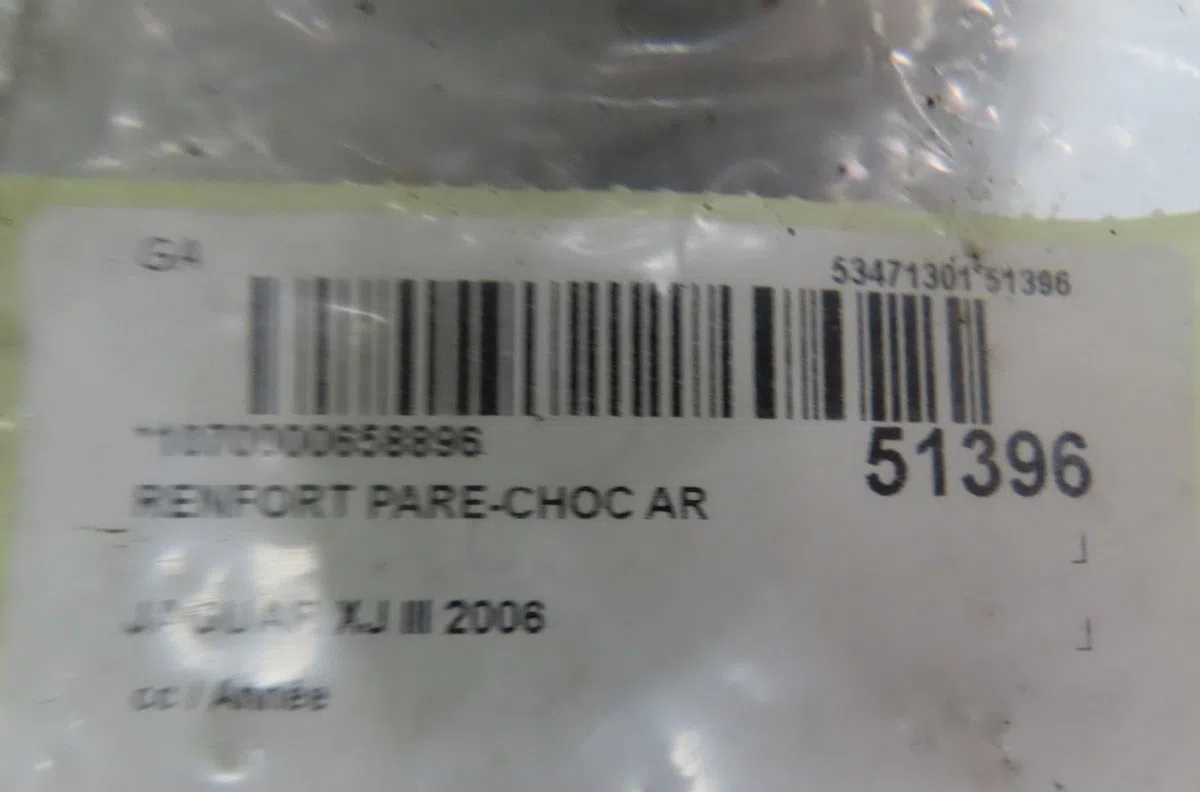 Renfort pare-choc arrière Jaguar XJ (X350, X358) 3.6 (2003-2009) occasion