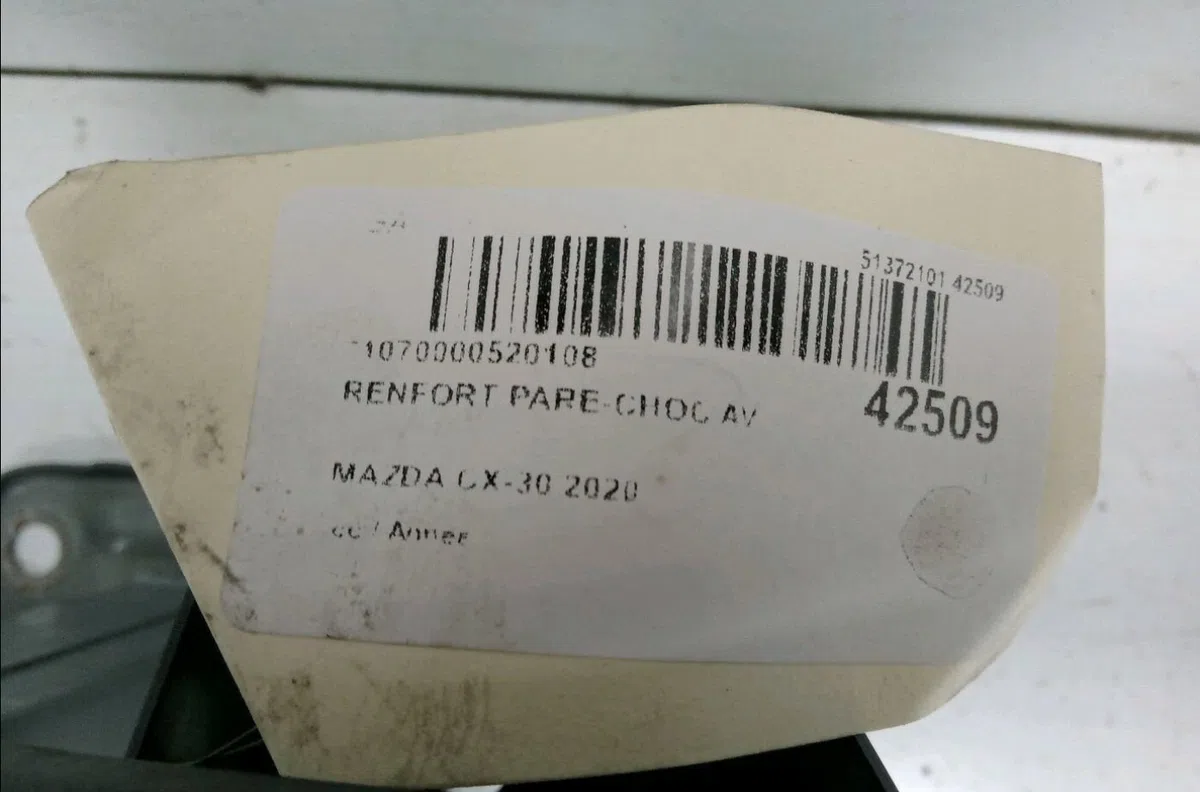 Renfort pare-choc avant Mazda CX-30 (DM) 1.8 skyactiv-d (2019) occasion