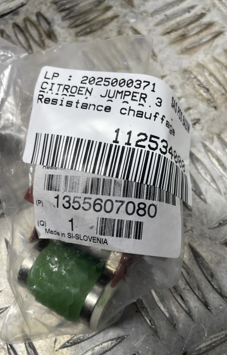 Resistance de chauffage CITROEN JUMPER 3 PHASE 1 occasion