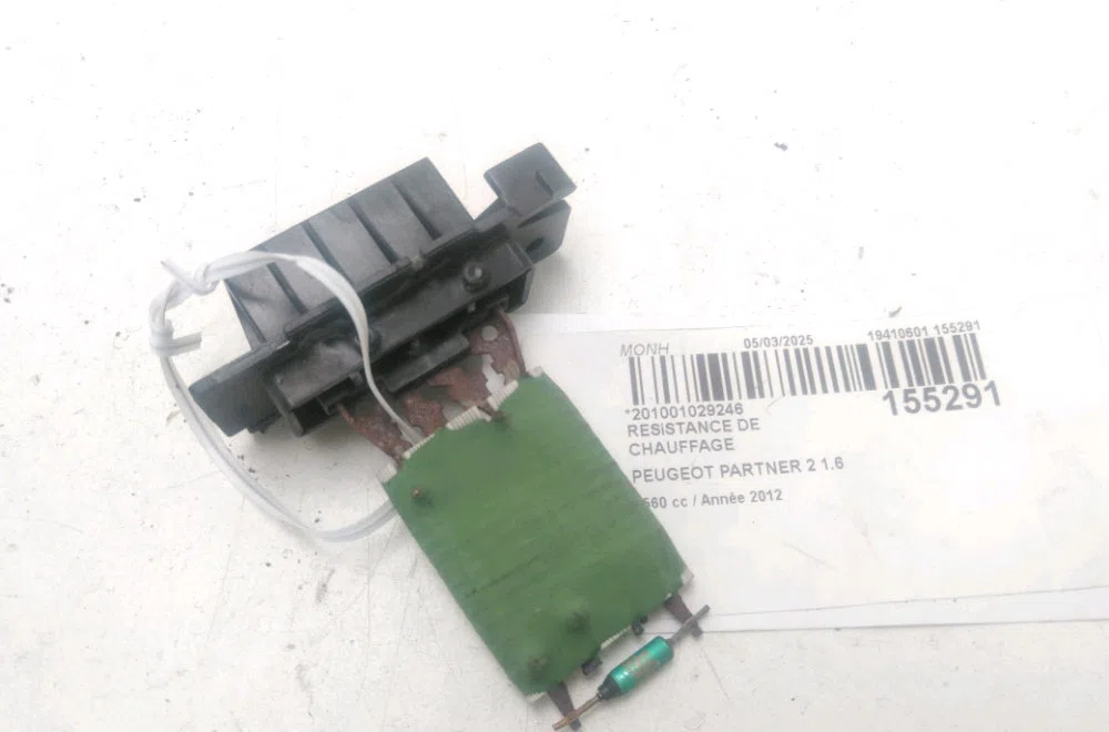 Resistance de chauffage Peugeot PARTNER Camionnette-Monospace 1.6 hdi (2008) 4 portes occasion