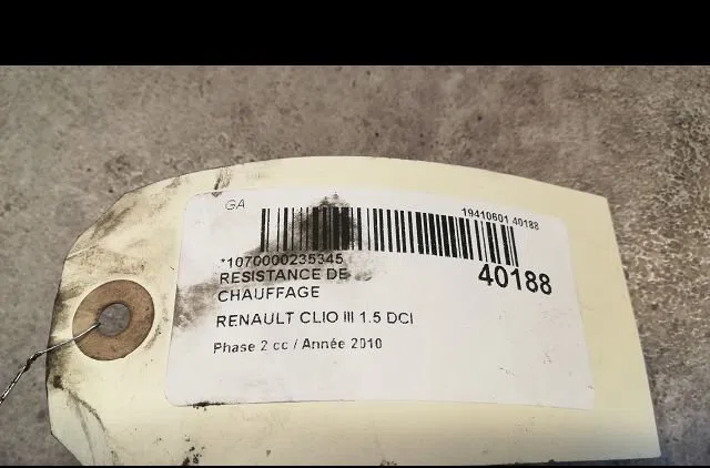 Resistance de chauffage Renault CLIO III (BR0-1, CR0-1) 1.5 dci (br17, cr17) (2005-2012) 5 portes occasion