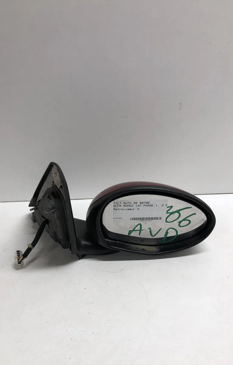 Retroviseur exterieur manuel droit Alfa romeo 147 (937_) 2.0 16v t.spark (937.axa1, 937.axc1, 937.bxc1) (2001-2010) 3 po