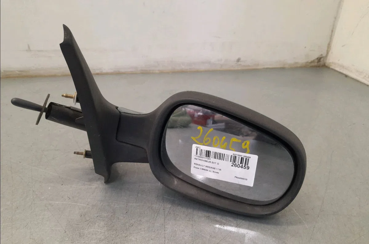 Retroviseur exterieur manuel droit Renault MEGANE I Break (KA0-1_) 1.6 16v (ka0b, ka04, ka11) (1999-2003) occasion