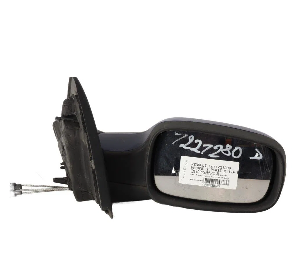 Retroviseur exterieur manuel droit Renault MEGANE II (BM0-1_, CM0-1_) 1.4 16v (bm0b, cm0b) (2002-2008) occasion