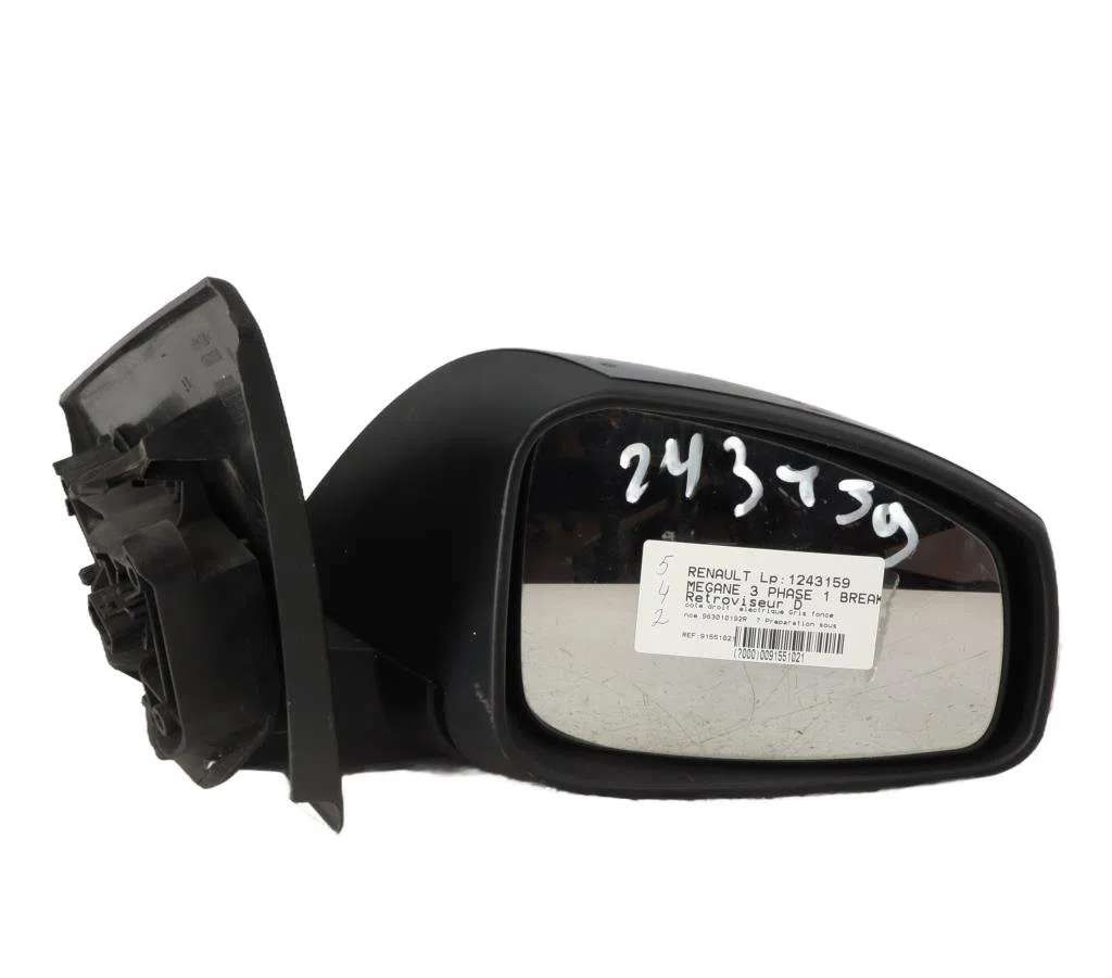 Retroviseur exterieur manuel droit Renault MEGANE III Grandtour (KZ0-1) 1.5 dci (kz1m, kz1w, kz0r) (2009) occasion