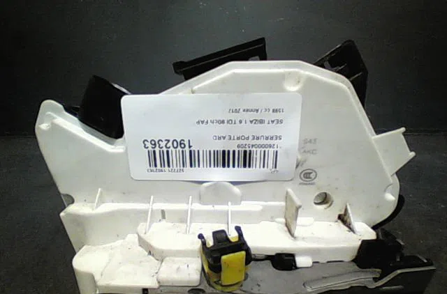 Serrure porte ard Seat IBIZA IV (6J5, 6P1) 1.6 tdi (2009-2015) occasion