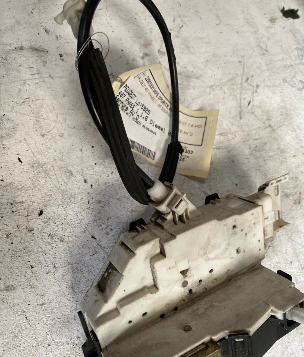 Serrure porte avd Peugeot 407 (6D_) 1.6 hdi 110 (6d9hzc, 6d9hyc) (2004-2010) occasion
