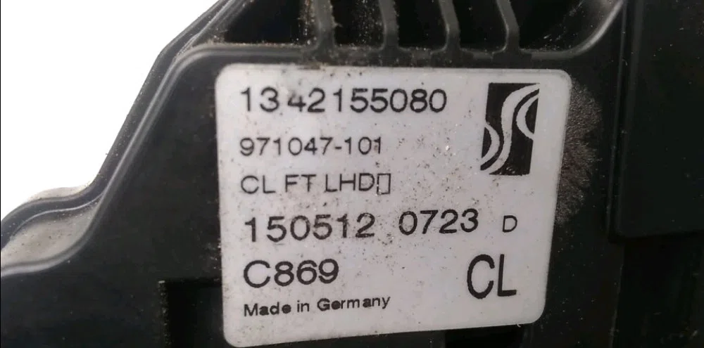 Serrure porte avg Peugeot BOXER Camion plate-forme-Châssis 2.2 hdi 110 (2011) occasion
