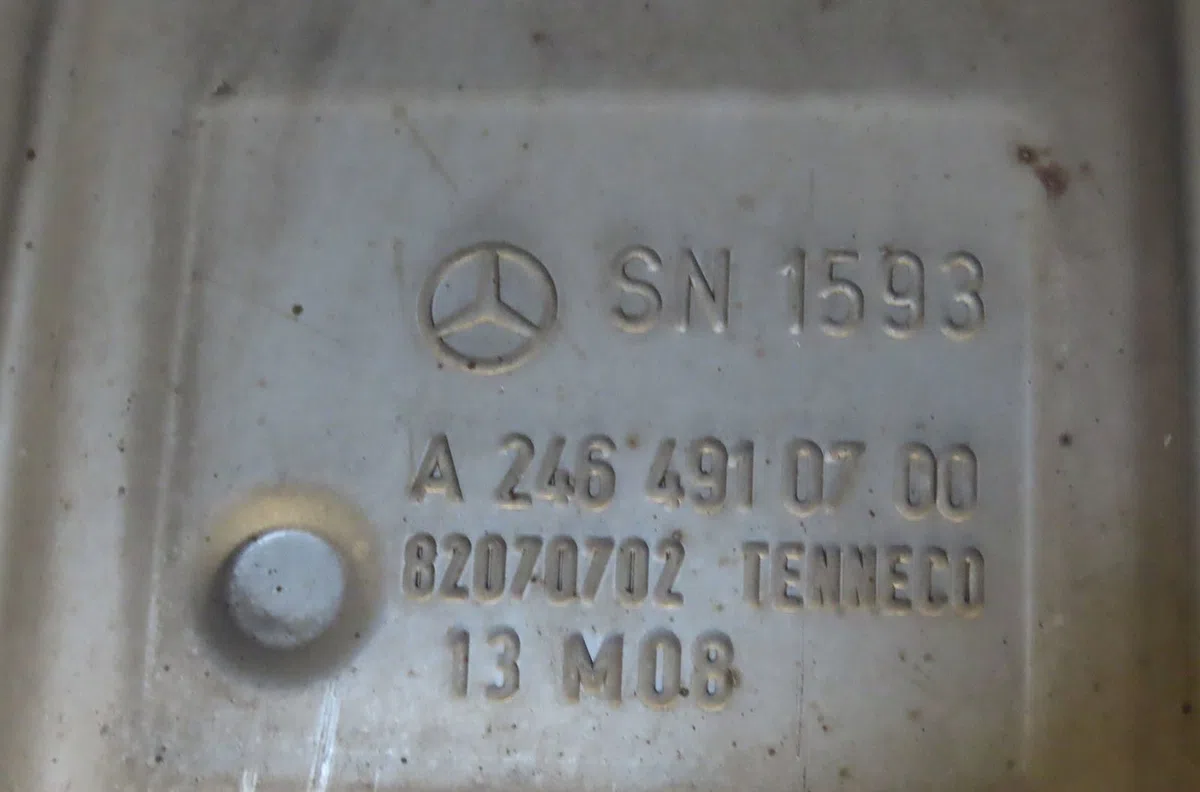 Silencieux arrière Mercedes-benz CLA Coupé (C117) Cla 200 cdi (117.301) (2013-2014) occasion