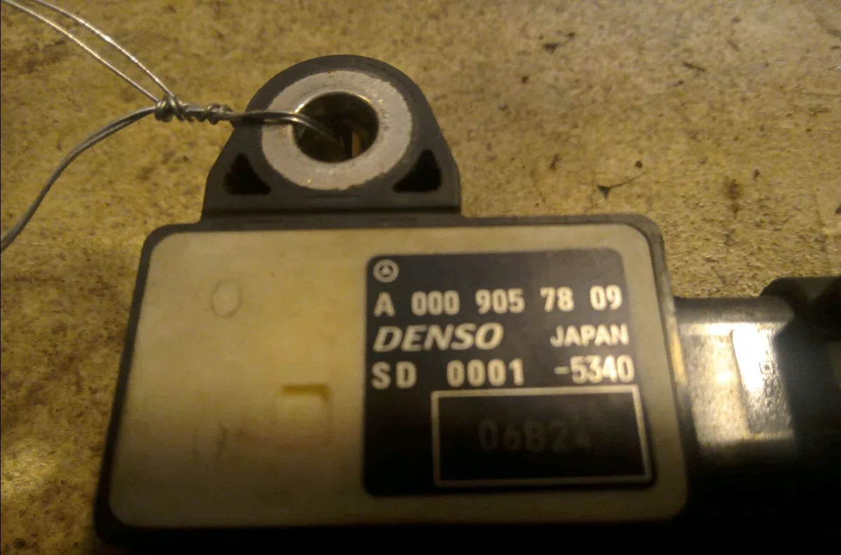 Sonde fap temperature echappement Mercedes-benz CLASSE C (W205) C 180 (205.040, 205.140) (2014) occasion