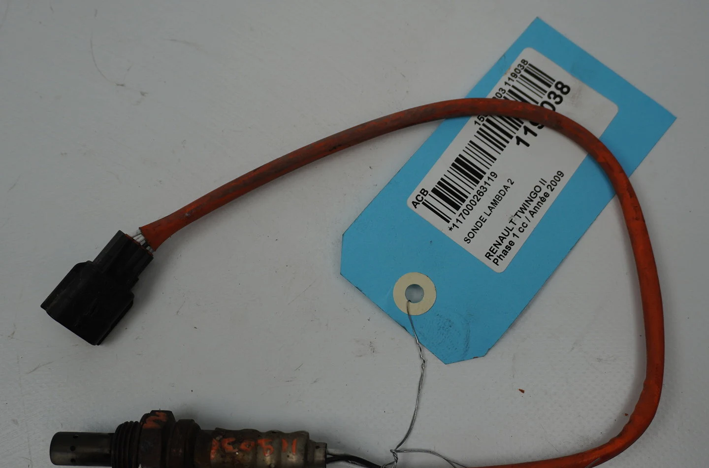 Sonde lambda 2 Renault TWINGO II (CN0_) 1.2 16v (cn0k, cn0v) (2007) 3 portes occasion