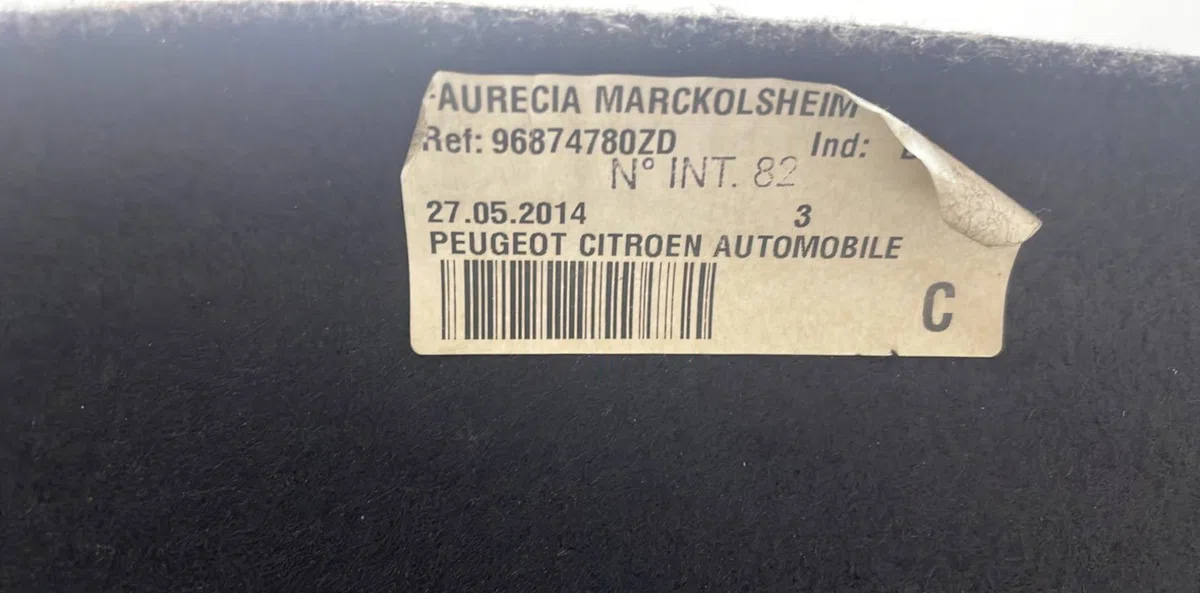 Tablette plage arrière Citroen C4 II (NC_) 1.6 hdi 115 (2012) occasion